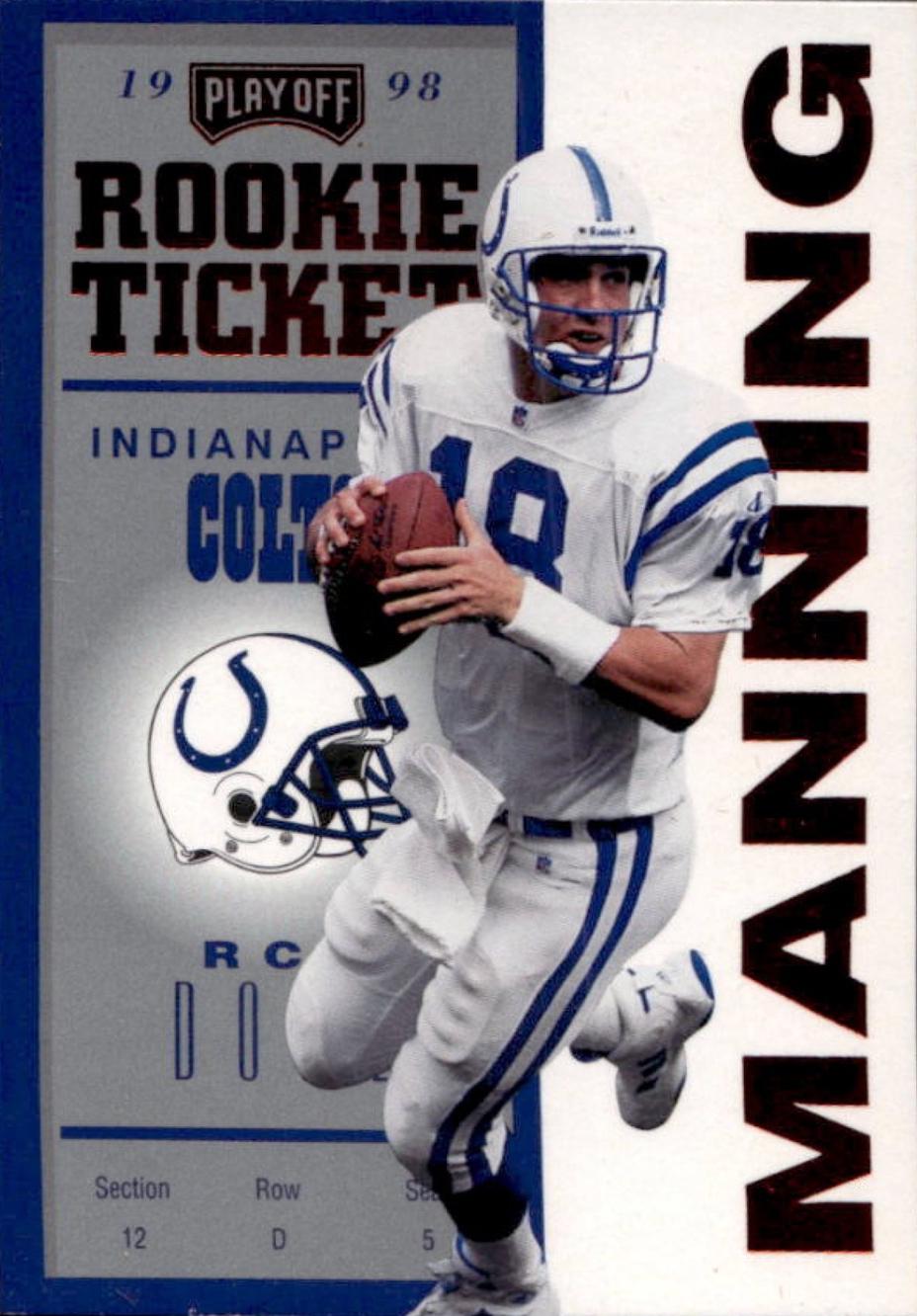 Peyton Manning [Autographed Red] #87