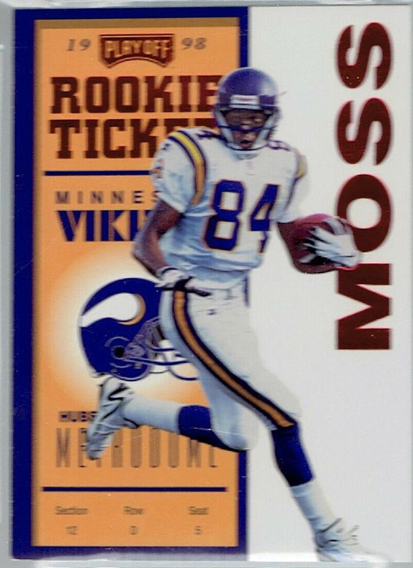 Randy Moss [Autographed Red] #92