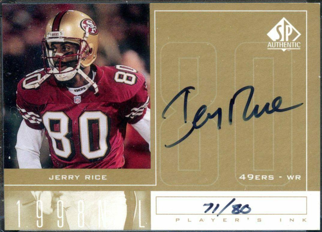 Jerry Rice [Gold] #JR