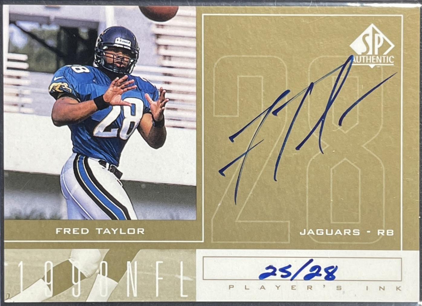 Fred Taylor [Gold] #FT