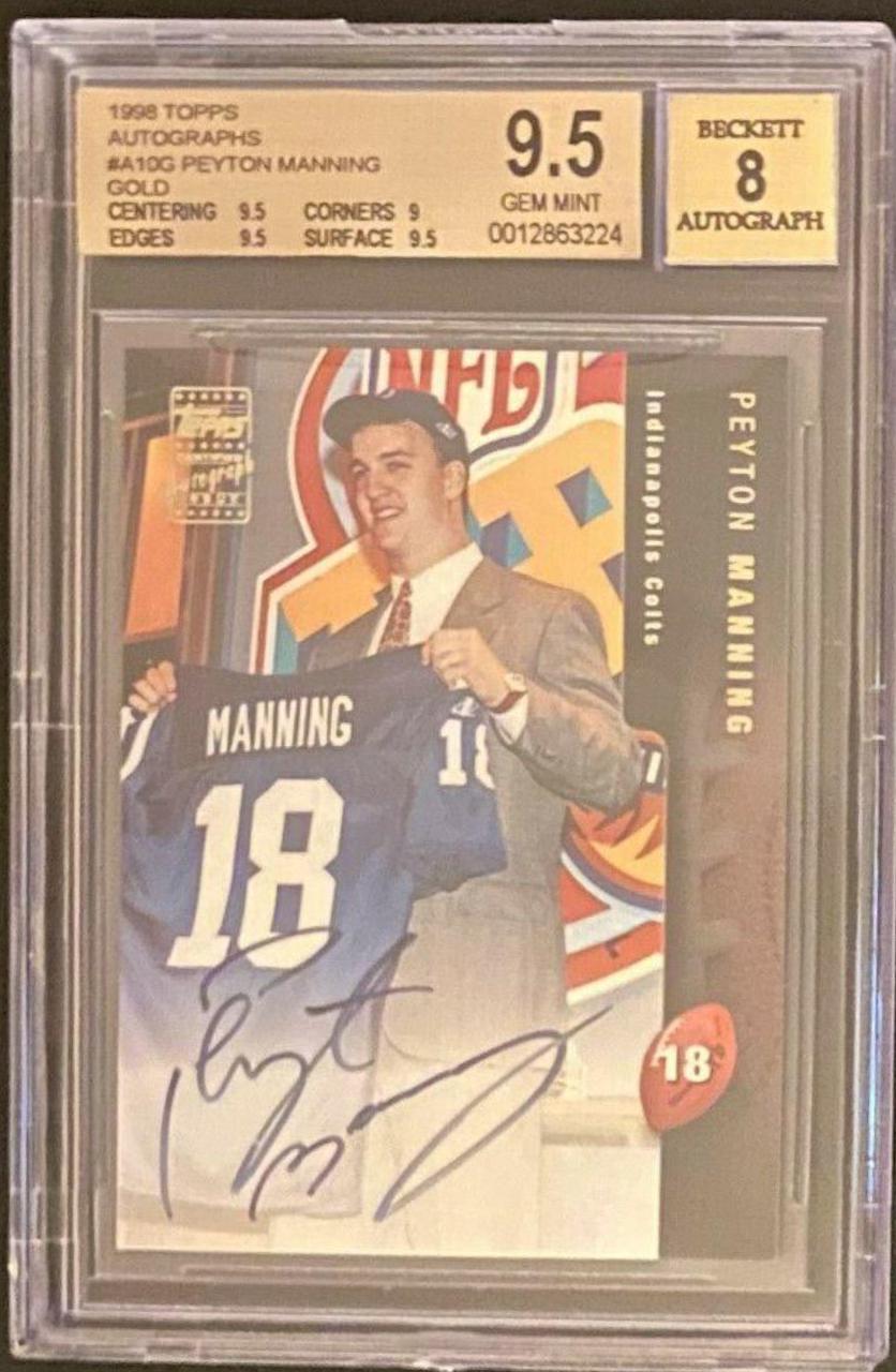 Peyton Manning [Gold] #A10