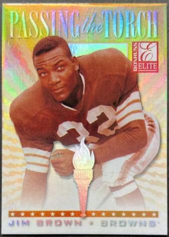 Jim Brown, Terrell Davis [Autograph] #10