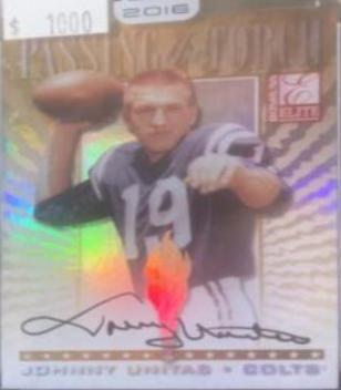 Johnny Unitas [Autograph] #2