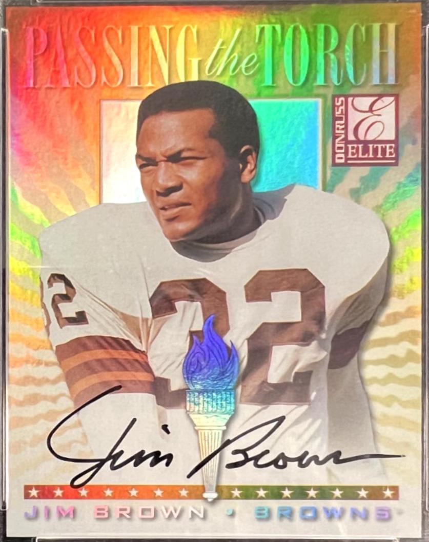 Jim Brown [Autograph] #11