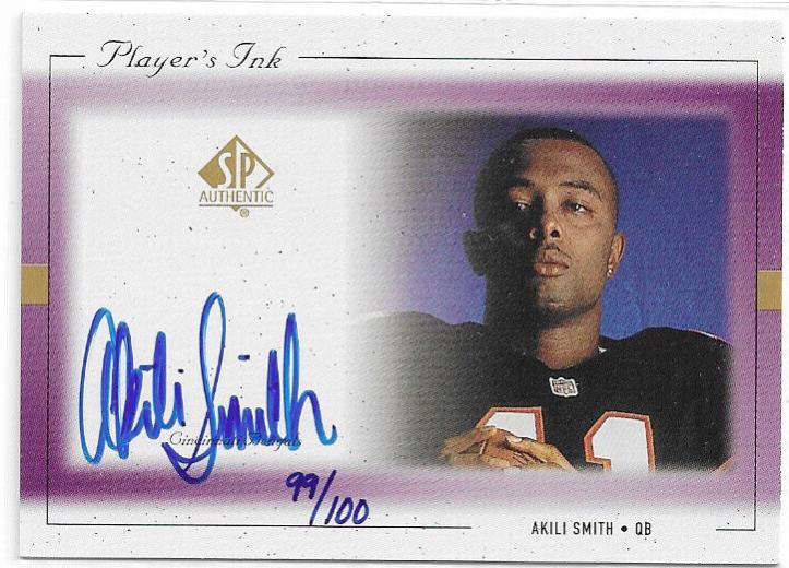 Akili Smith [Purple] #AS-A