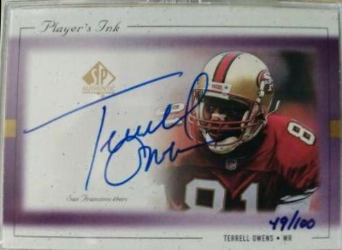 Terrell Owens [Purple] #TO-A