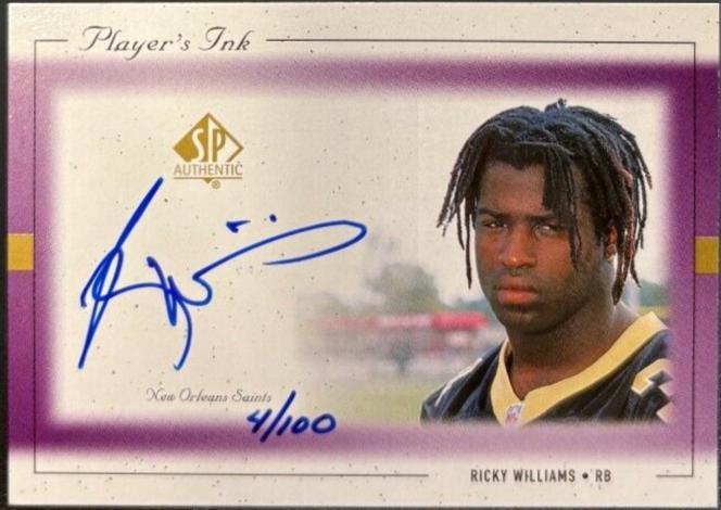 Ricky Williams [Purple] #RW-A