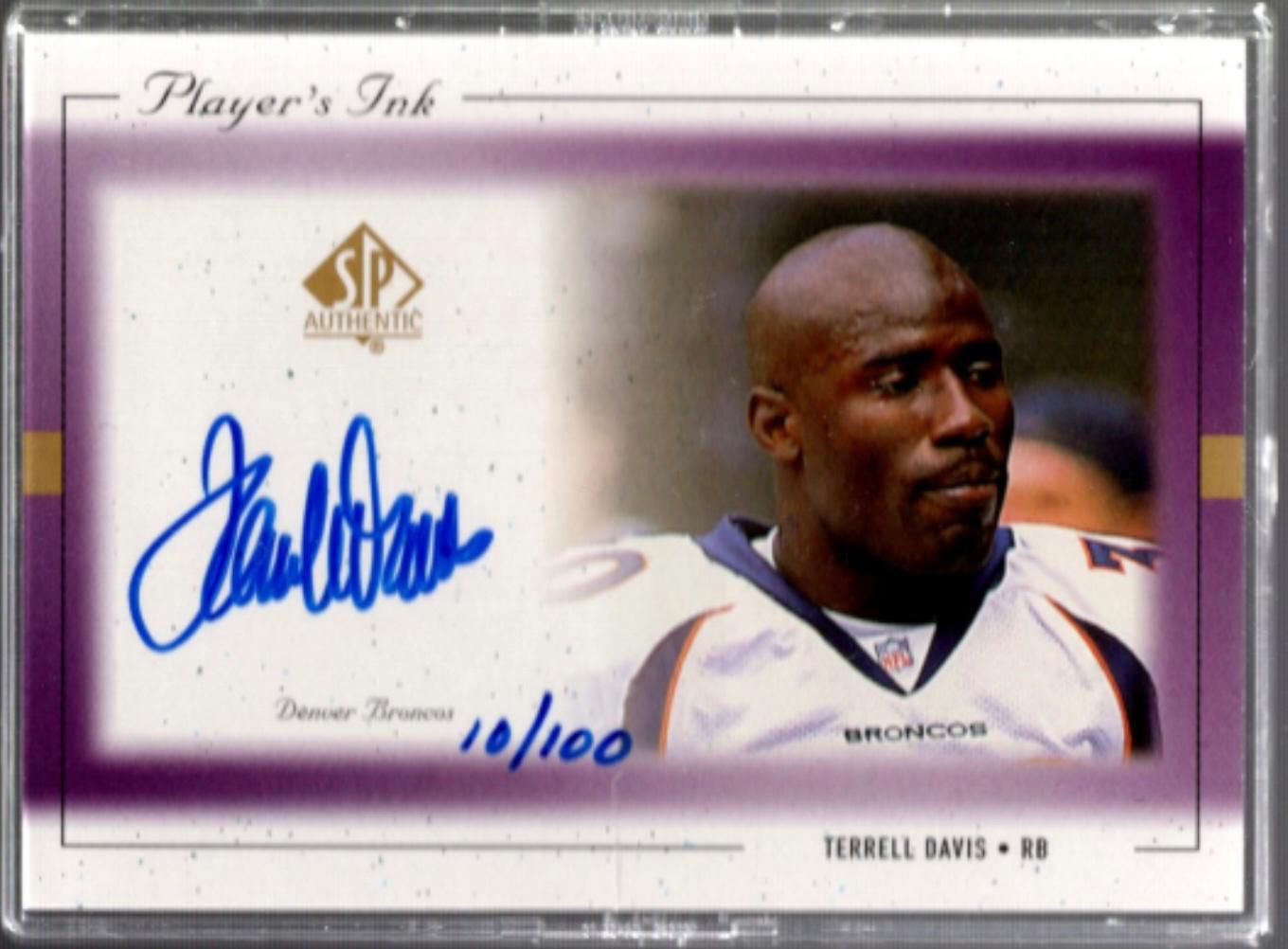 Terrell Davis [Purple] #TD-A