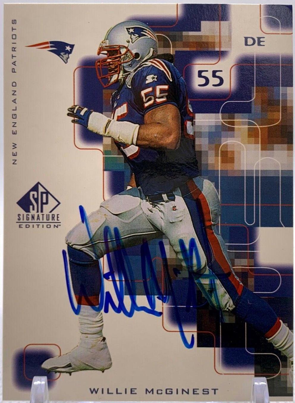 Willie McGinest [Autograph] #WM