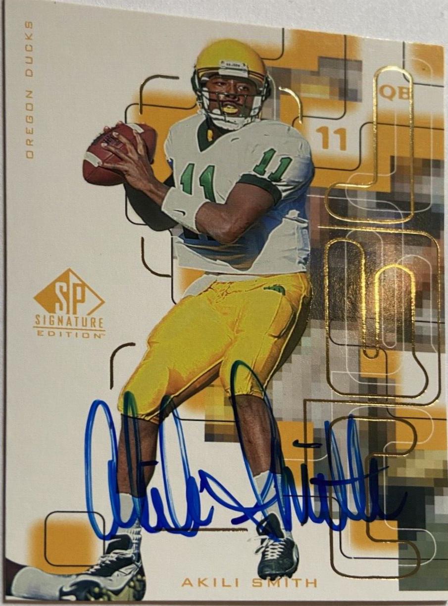 Akili Smith [Autograph Gold] #AK