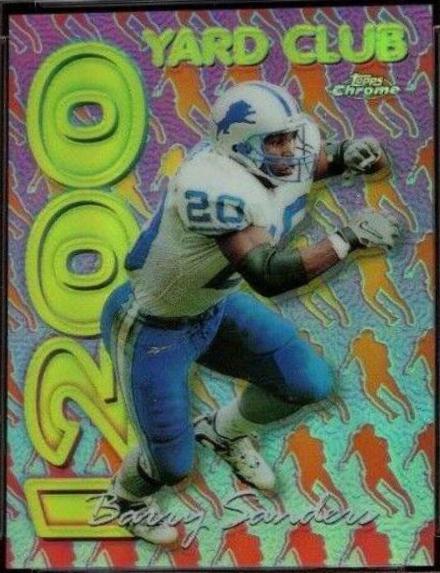 Barry Sanders [Refractor] #AE7
