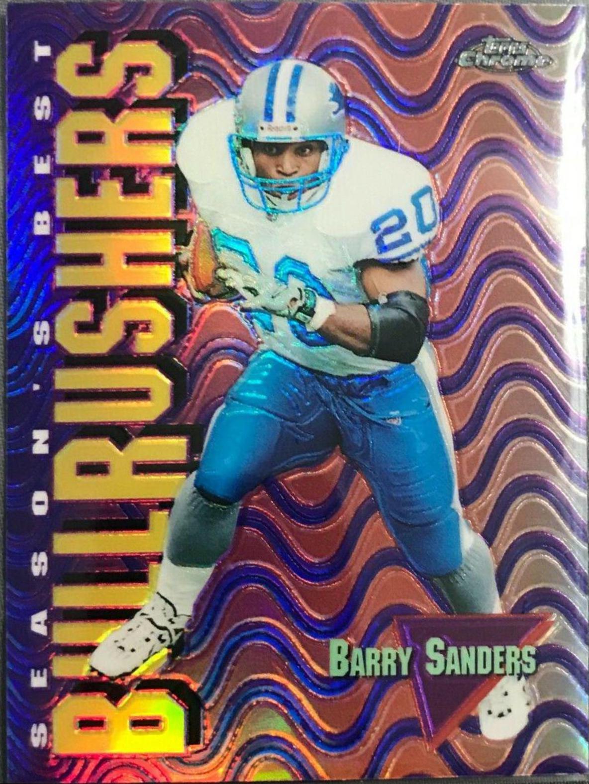 Barry Sanders [Refractor] #SB4