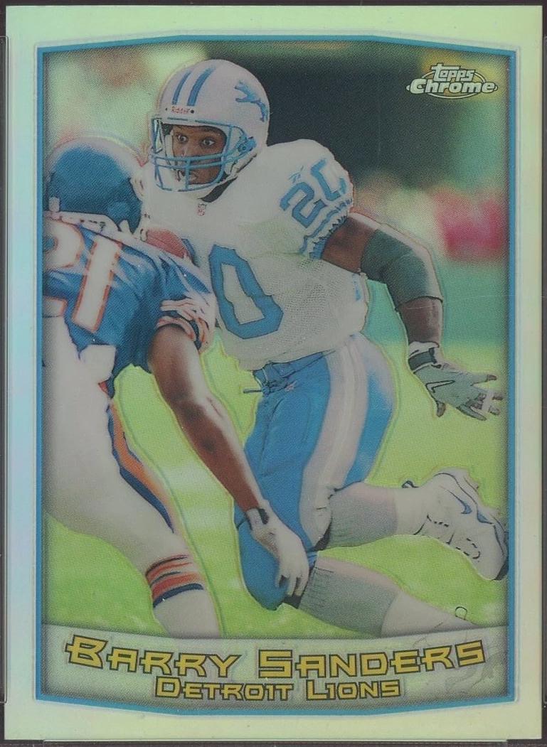Barry Sanders [Refractor] #25