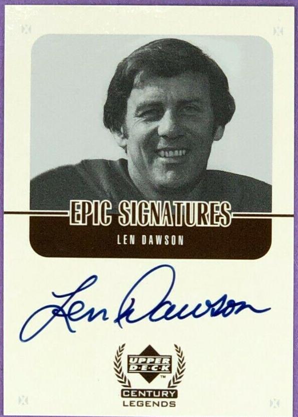 Len Dawson #LD