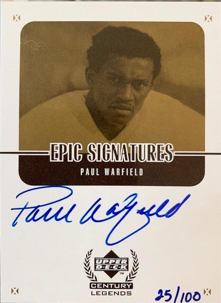 Paul Warfield [Gold] #PWC