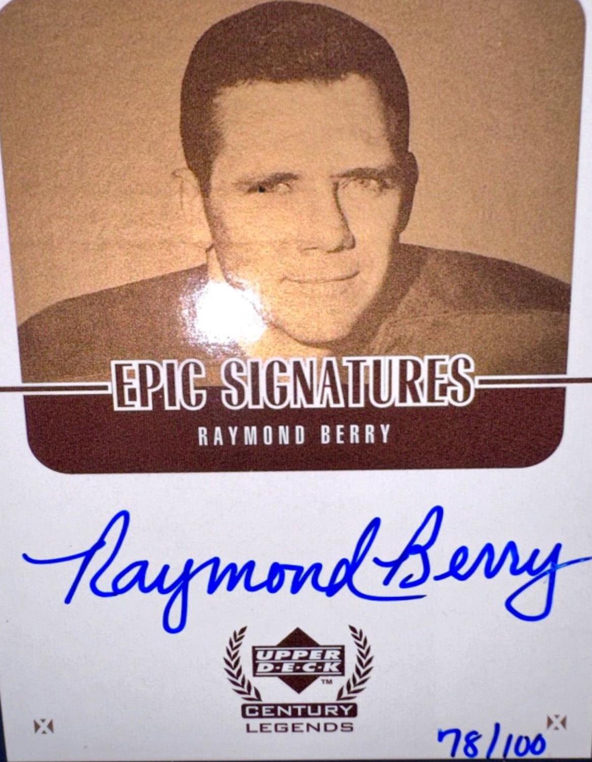 Raymond Berry [Gold] #RBC