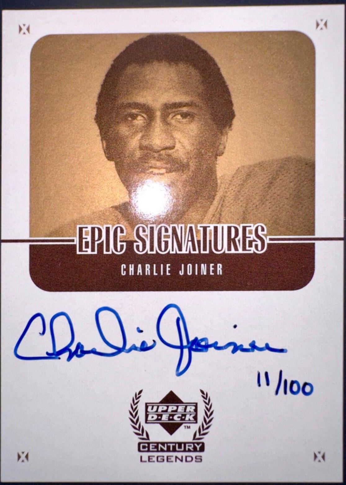 Charlie Joiner [Gold] #CJC