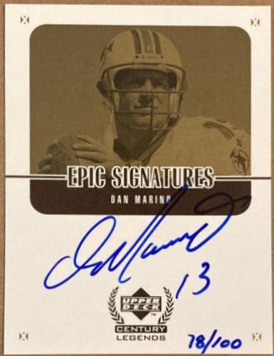 Dan Marino [Gold] #DMC