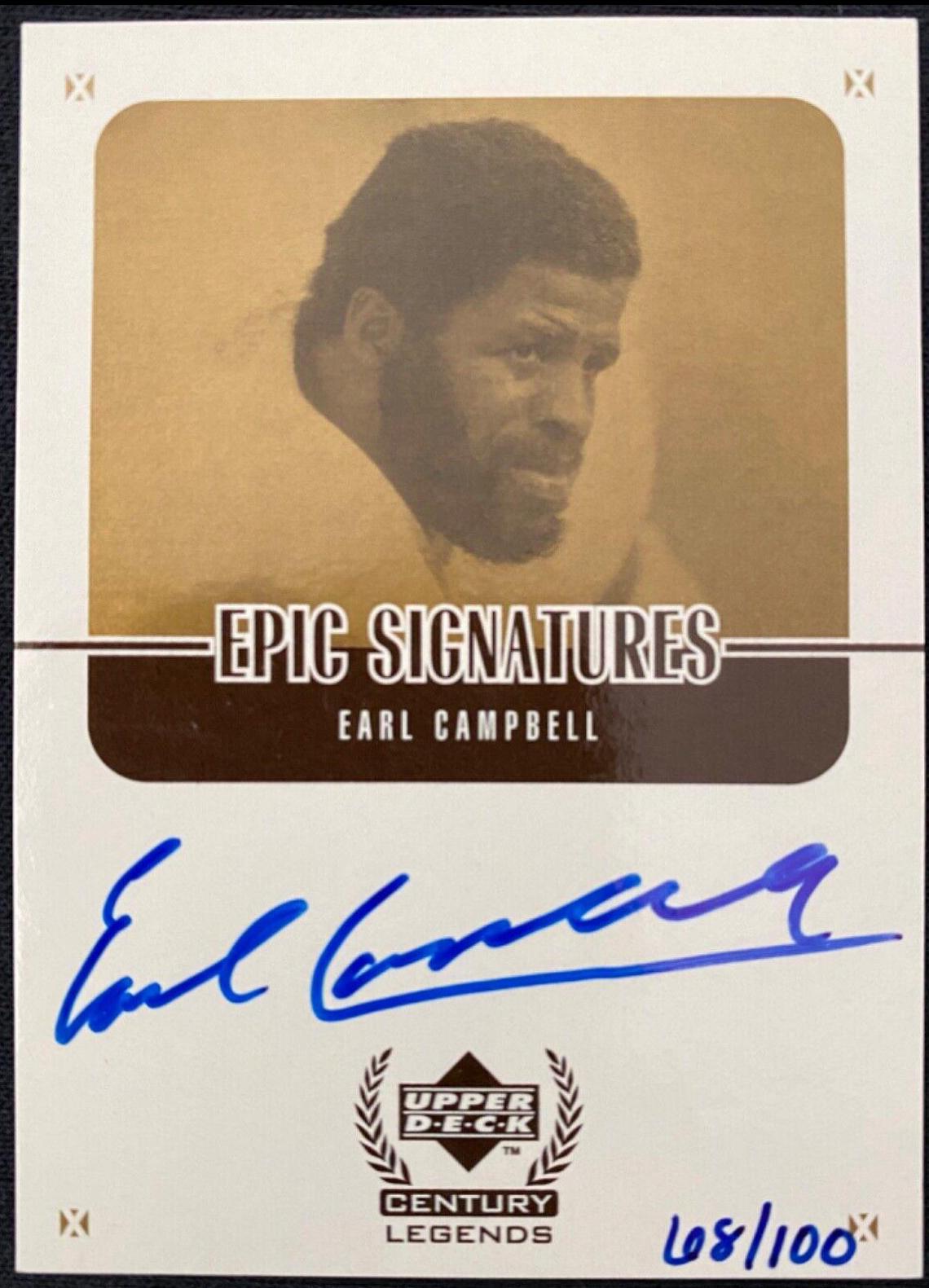 Earl Campbell [Gold] #ECC