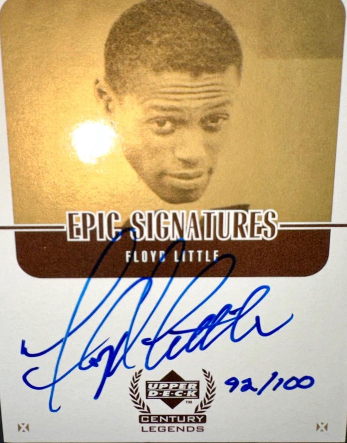 Floyd Little [Gold] #FLC