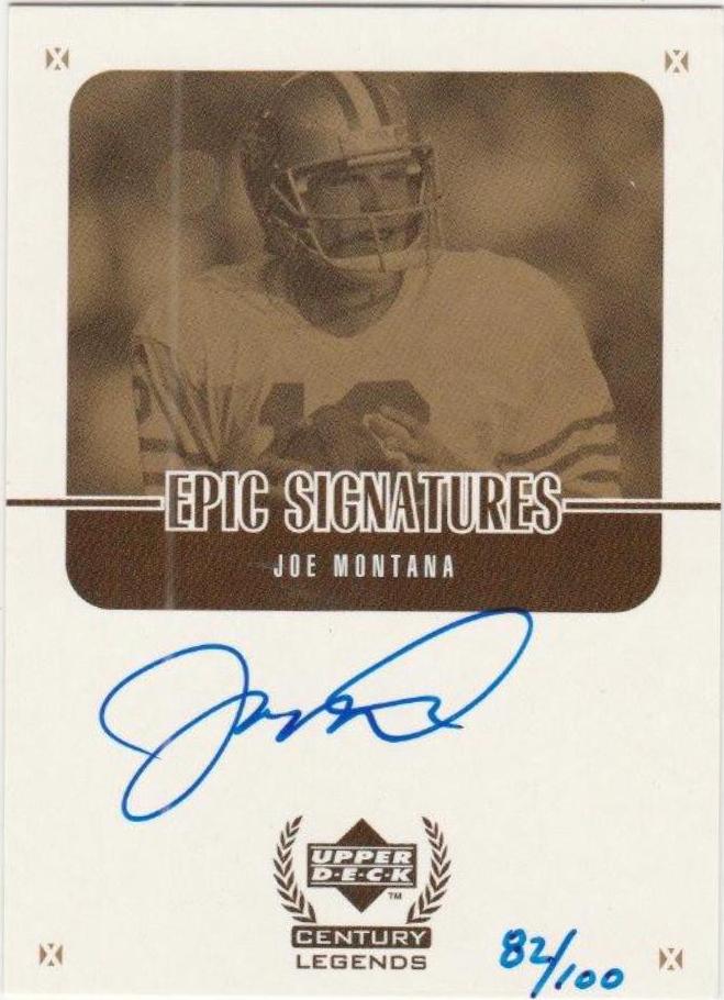 Joe Montana [Gold] #JMC