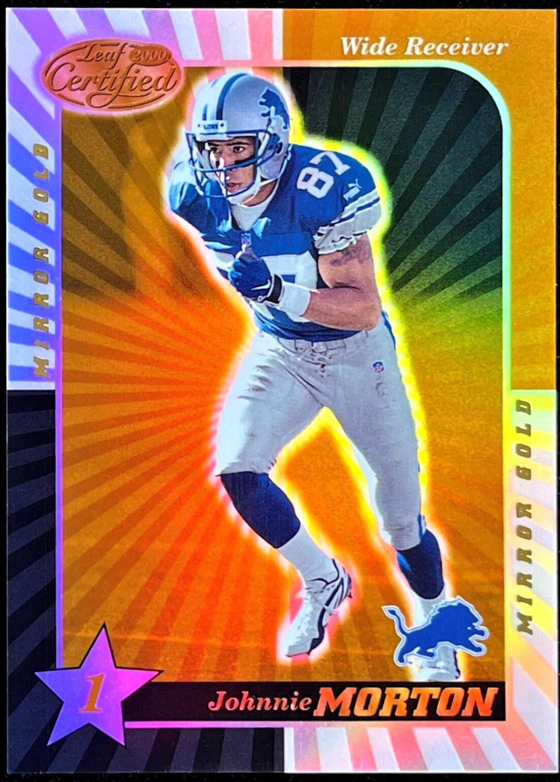 Johnnie Morton [1 Star Mirror Gold] #41