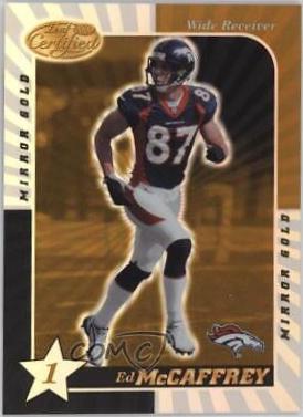 Ed McCaffrey [1 Star Mirror Gold] #38