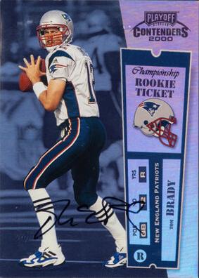 Tom Brady [Championship Ticket Autograph] #144