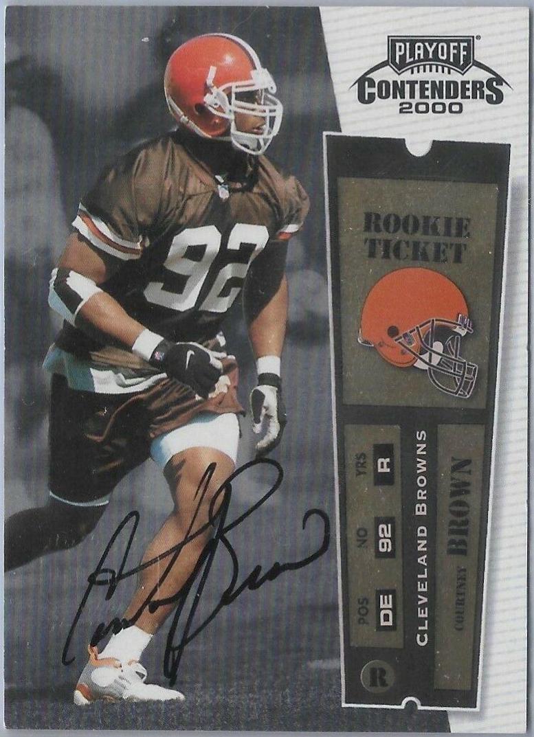 Courtney Brown [Autograph] #101