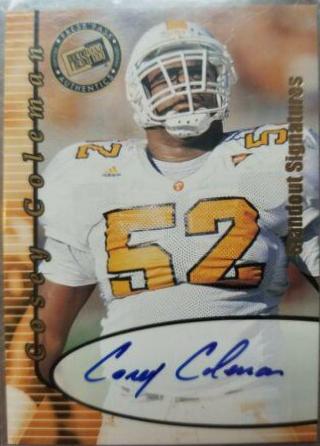 Cosey Coleman [Gold Standout Signature]