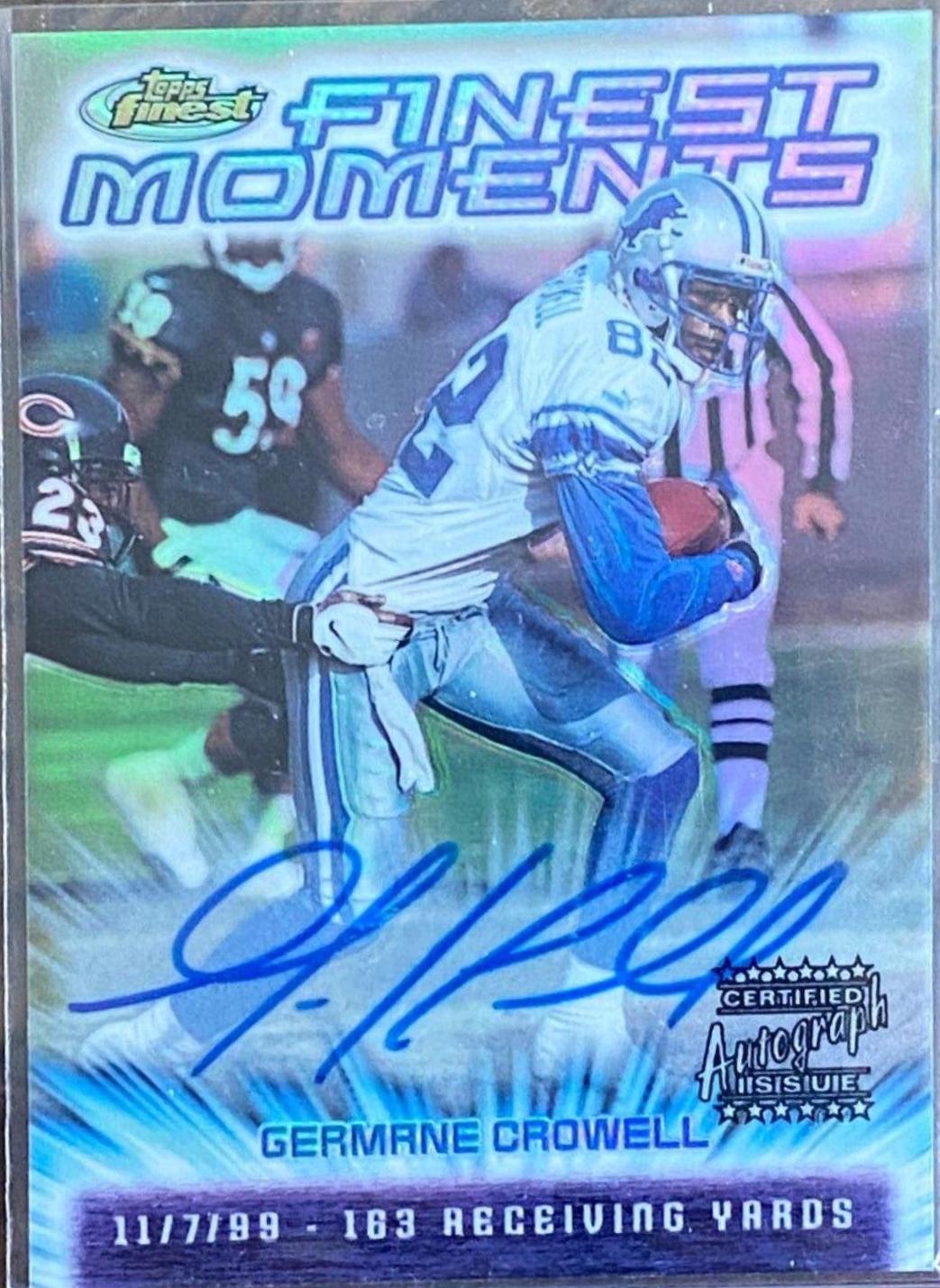 Germane Crowell [Refractor Autograph] #FM21
