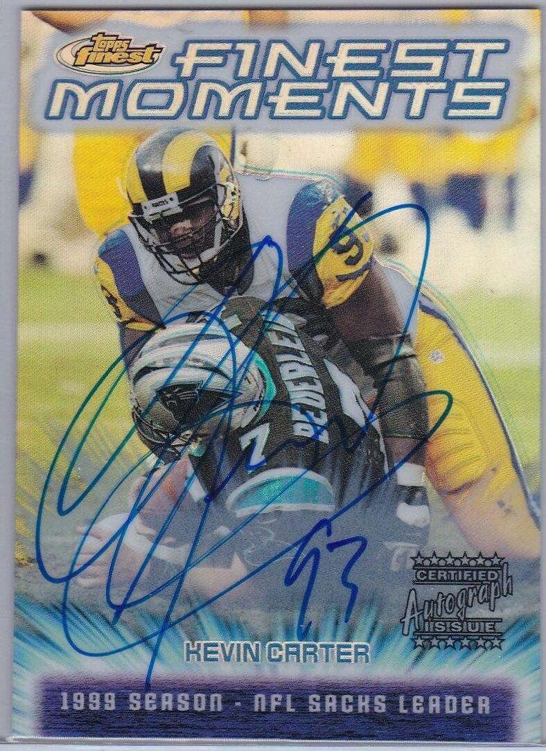 Kevin Carter [Refractor Autograph] #FM14