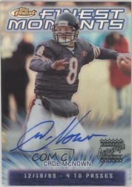 Cade McNown [Refractor Autograph] #FM20