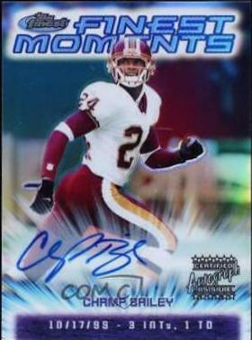 Champ Bailey [Refractor Autograph] #FM23