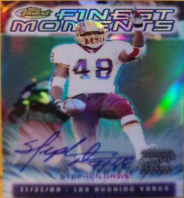 Stephen Davis [Refractor Autograph] #FM7