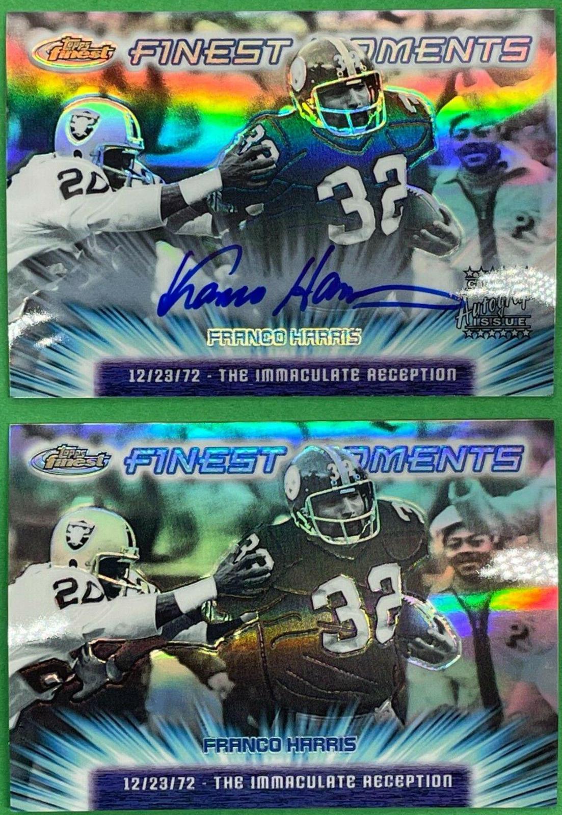 Franco Harris [Refractor Autograph] #FM6