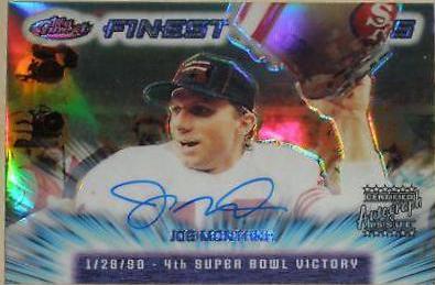Joe Montana [Refractor Autograph] #FM13
