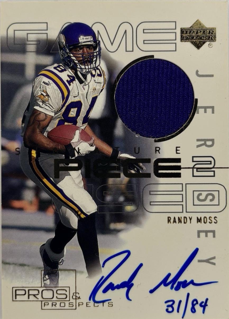 Randy Moss [Piece 2 Gold] #SP-RM