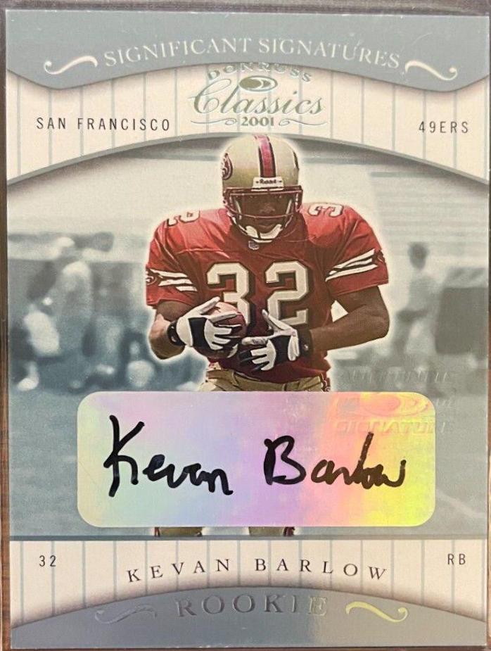 Kevan Barlow [Significant Signatures] #115