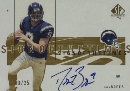 Drew Brees [Gold] #DBR