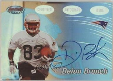 Deion Branch [Autograph] #130