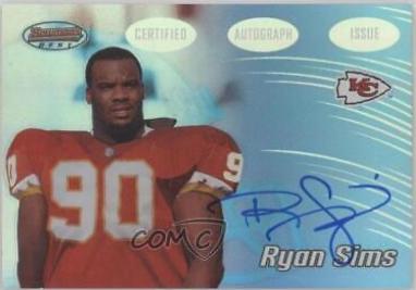 Ryan Sims [Autograph] #161
