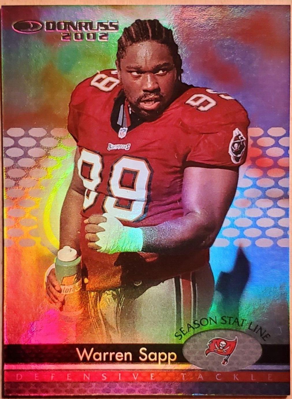 Warren Sapp [Season Stat Line] #187