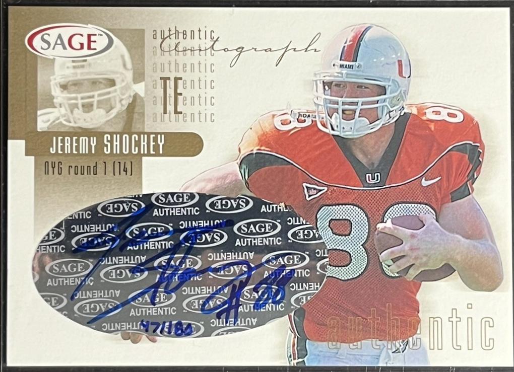 Jeremy Shockey [Gold] #A37