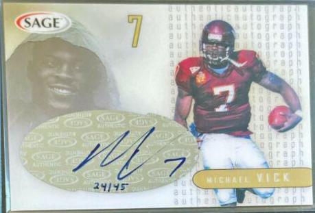 Michael Vick [Gold] #VS1