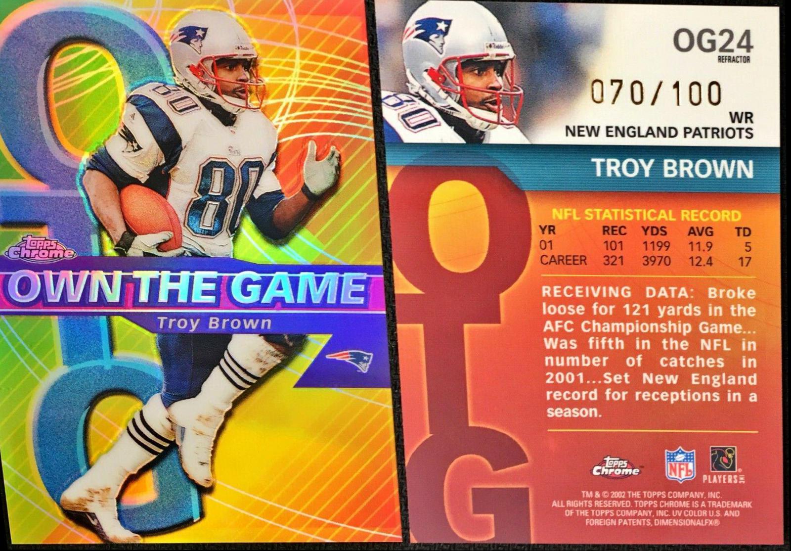 Troy Brown [Refractor] #OG24