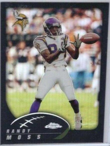 Randy Moss [Black Refractor] #17
