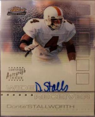 Donte Stallworth [Certified Autograph] #117