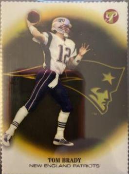 Tom Brady [Gold Refractor] #15