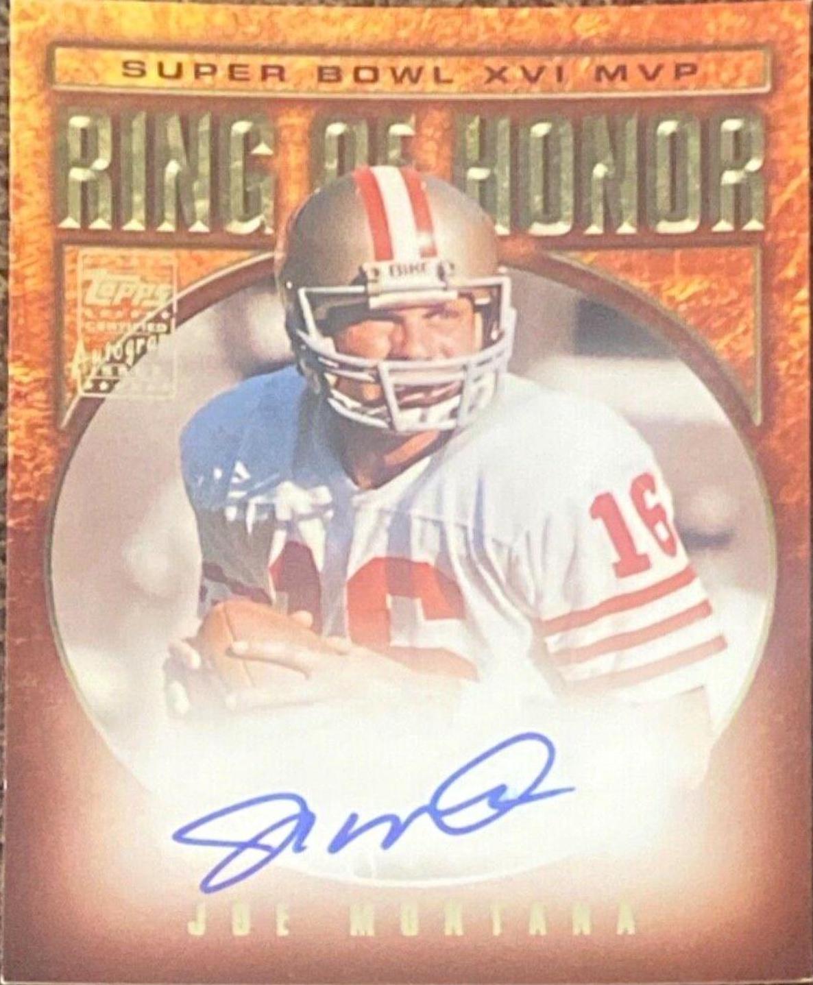 Joe Montana #RH-JM